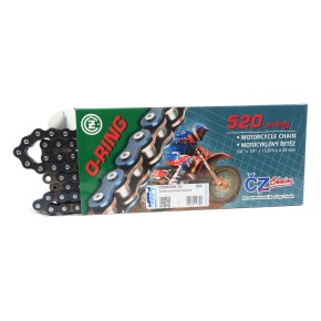 Catena CZ 520 - 120 maglie - Nero - con O-ring CZ520ORM.120