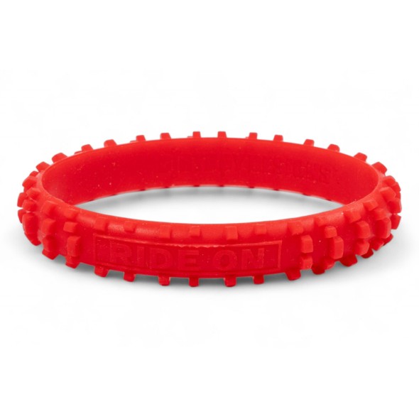 Braccialetto Dirtboy MX - Rosso, ø 196mm DBM02