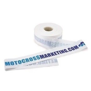 Rotolo fettuccia segnapista MOTOCROSS MARKETING - 450m (circa), altezza 10cm FET001