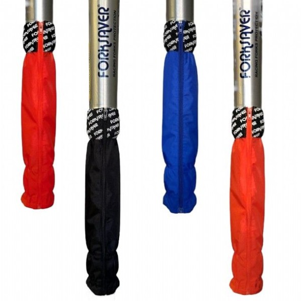FORKSAVER ZIP - con cerniera, per steli rovesciati da 45 a 48 mm - blu FS301B