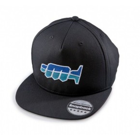 Cappellino visiera piatta MOTOCROSS MARKETING - Nero GD004N