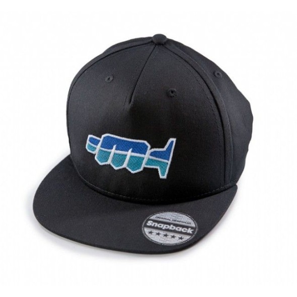 Cappellino visiera piatta MOTOCROSS MARKETING - Nero GD004N