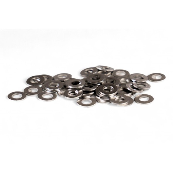 Rondelle in alluminio 6x12x1.0mm (50 pezzi) GU77001T