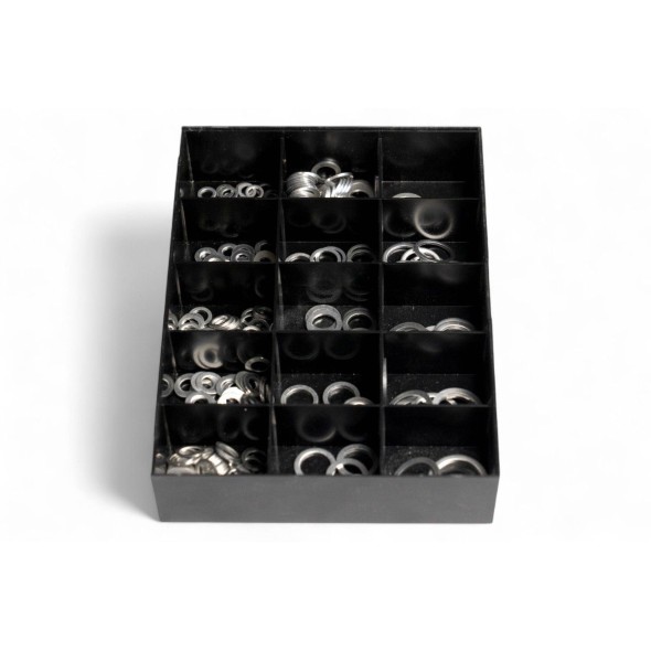 Kit rondelle in alluminio (400 pezzi) GU78001T