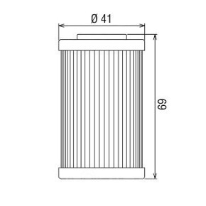 Filtro olio HI-FLO HF155