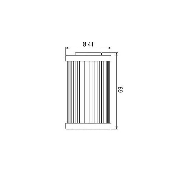 Filtro olio HI-FLO HF155