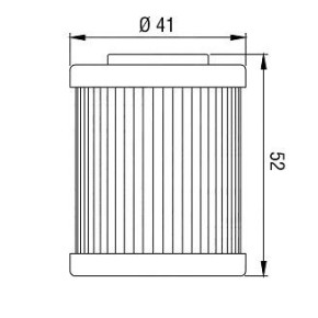 Filtro olio HI-FLO HF157
