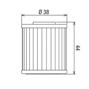 Filtro olio HI-FLO HF207