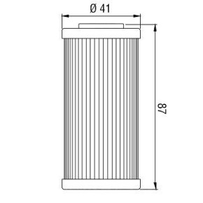 Filtro olio HI-FLO HF611