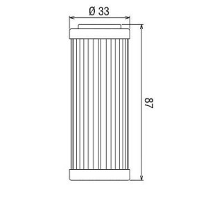 Filtro olio HI-FLO HF652