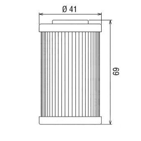 Filtro olio HI-FLO HF655