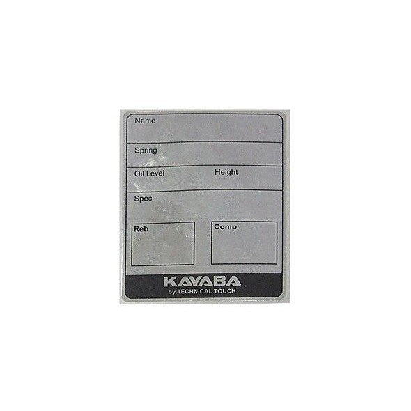 Etichette adesive KYB per taratura (10 pezzi) KYBLABEL