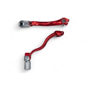 Leva cambio in alluminio forgiato BETA HONDA rosso LCA4370R