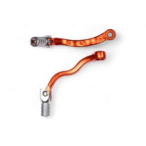 Leva cambio in alluminio forgiato KTM arancione LCA4376A