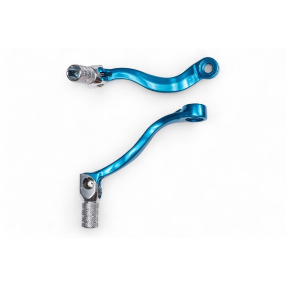 Leva cambio in alluminio forgiato HUSQVARNA azzurro LCA4381C