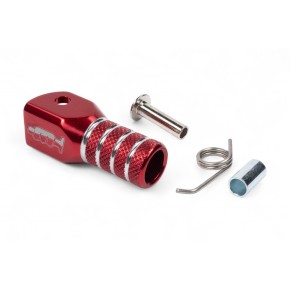 Puntale CNC rosso per leve cambio LCA LCA999R