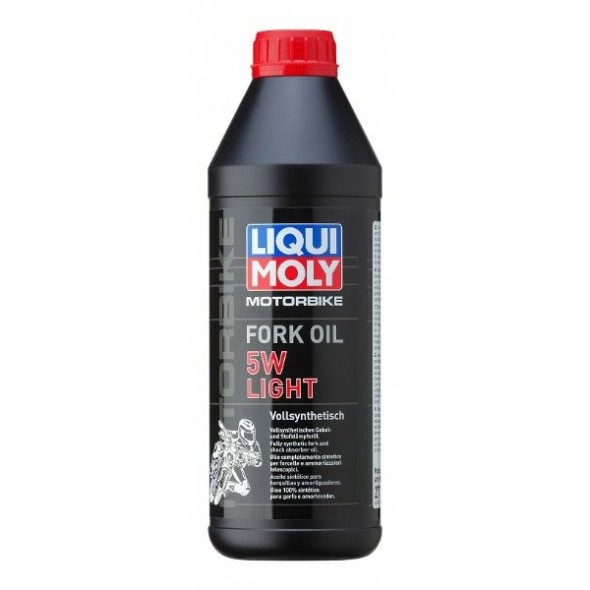Olio forcelle LIQUI MOLY Light - SAE 5W - 100% sintetico - 1 L LM02716