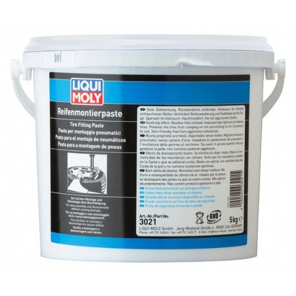 Pasta montaggio pneumatici LIQUI MOLY, colore bianco - 5 KG LM03021