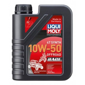 Olio motore LIQUI MOLY Off Road 4T RACE - 10W/50 - 100% sintetico - 1 L LM03051