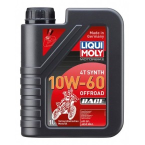 Olio motore LIQUI MOLY Off Road 4T RACE - 10W/60 - 100% sintetico - 1 L LM03053