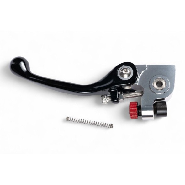 Leva frizione snodata forgiata nera LVS1364N