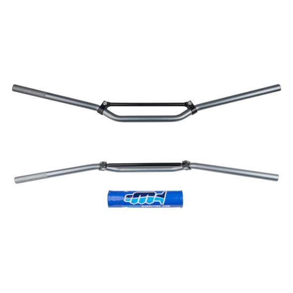 Manubrio ø 22mm in ergal CR 99 - Antracite MA3050