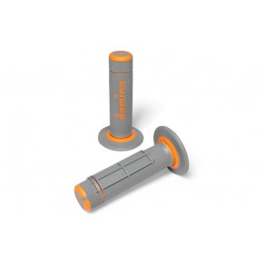 Manopole DOMINO Cross - Grigio/arancione MN1590