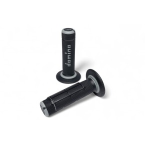 Manopole DOMINO Cross - Nero/grigio MN1591