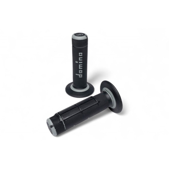 Manopole DOMINO Cross - Nero/grigio MN1591