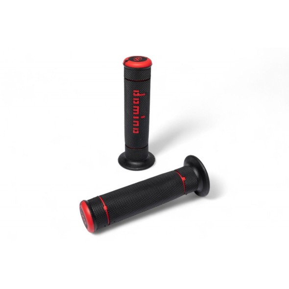 Manopole DOMINO Trial - Nero/rosso MN1594