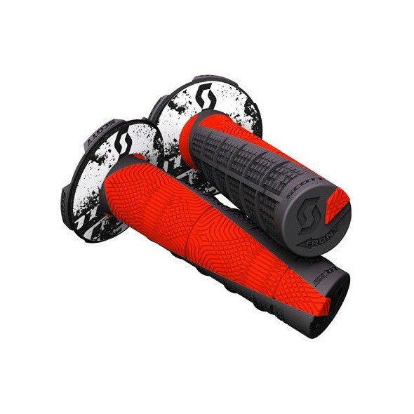 Manopole SCOTT Deuce - Nero/rosso MN1626