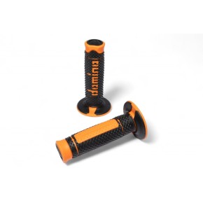 Manopole DOMINO Cross DSH - Nero/arancione MN1650