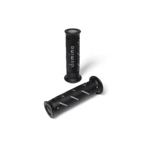 Manopole DOMINO Strada XM2 - Nero/grigio MN1655