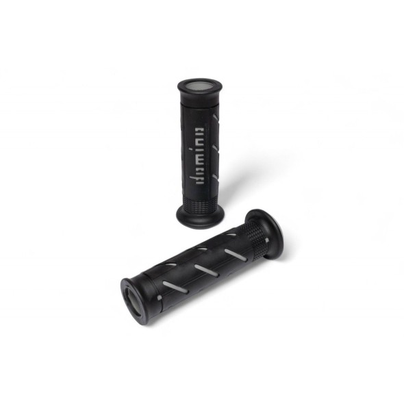 Manopole DOMINO Strada XM2 - Nero/grigio MN1655