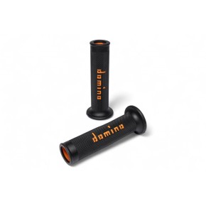 Manopole DOMINO Strada - Nero/arancione MN1657