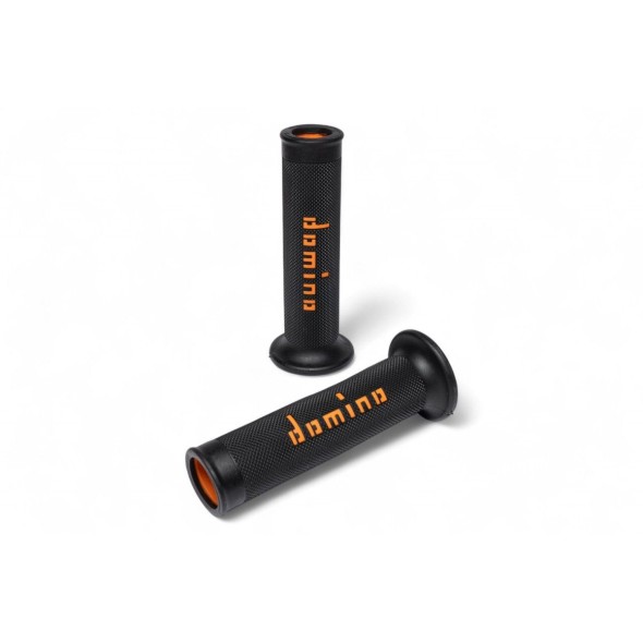 Manopole DOMINO Strada - Nero/arancione MN1657