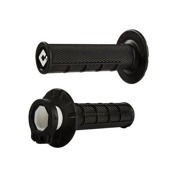 Manopole Lock-ON ODI V2 Half-Waffle MX - Nero MNL1700N