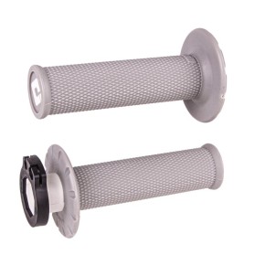 Manopole Lock-ON ODI V2 No-Waffle MX - Grigio MNL1705G