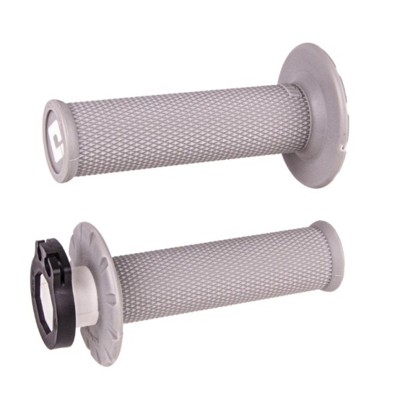 Manopole Lock-ON ODI V2 No-Waffle MX - Grigio MNL1705G