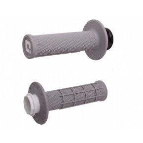 Manopole Lock-ON ODI V2 Micro-X Half-Waffle - Grigio MNL1706G