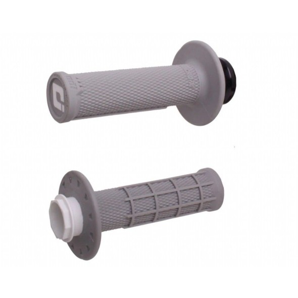 Manopole Lock-ON ODI V2 Micro-X Half-Waffle - Grigio MNL1706G