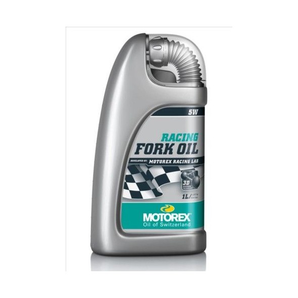 Olio forcelle MOTOREX Racing Fork Oil - SAE 5W - 100% sintetico - 1 L OSF050