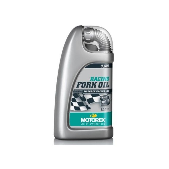 Olio forcelle MOTOREX Racing Fork Oil - SAE 7,5W - 100% sintetico - 1 L OSF075