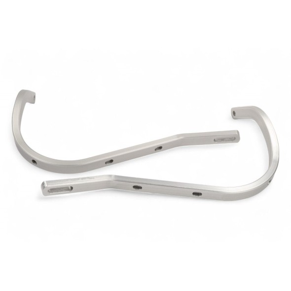 Coppia barre sagomate con protezione laterale In alluminio per TRAIL BLAZER e TOUQUET P8307700002