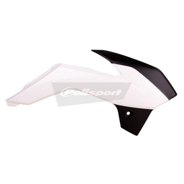 Convogliatori radiatore KTM bianco/nero P8416700002