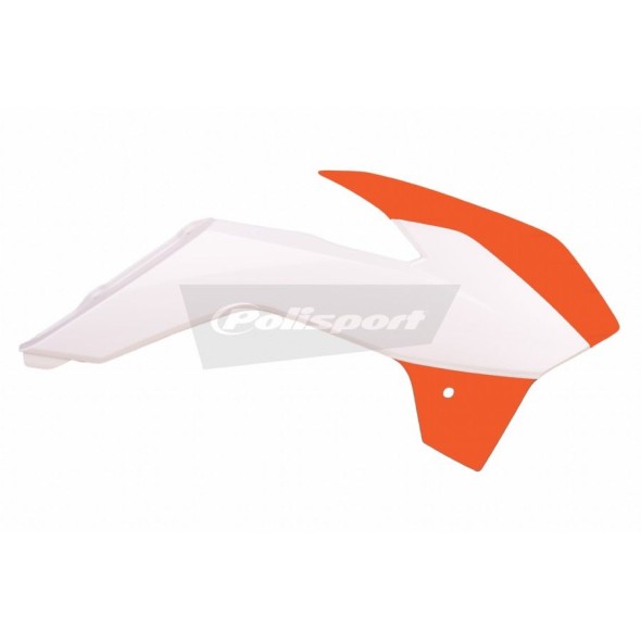 Convogliatori radiatore KTM 85 arancione/bianco P8416700004