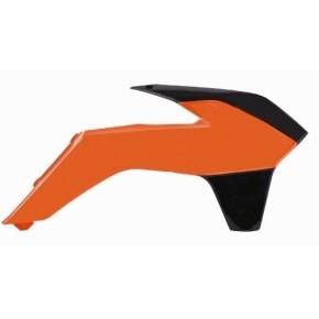 Convogliatori radiatore KTM arancione/nero P8417400004