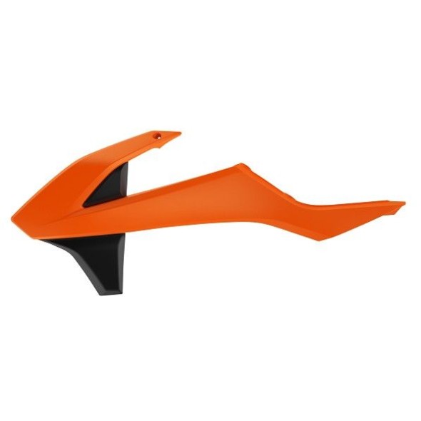 Convogliatori radiatore KTM arancione16/nero P8417800001