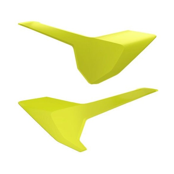 Portanumeri laterali HUSQVARNA giallo fluo P8418200004