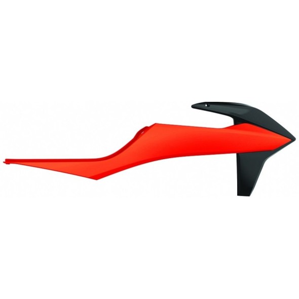 Convogliatori radiatore KTM arancione fluo/nero P8422100007